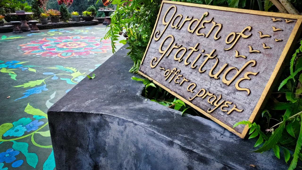 Garden of Gratitude at River Song